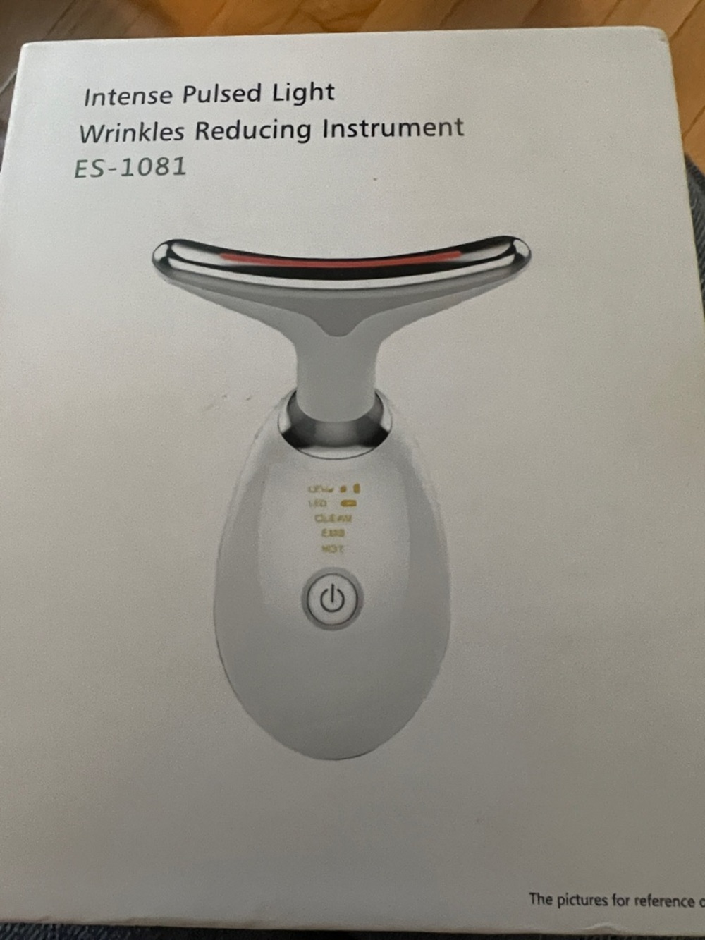 Intense Pulsed Light Wrinkles Reducing Instrument ES-1081 - White/Silver